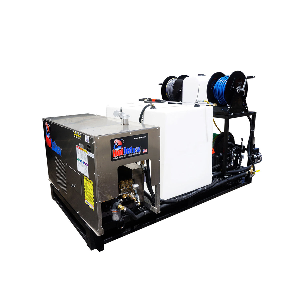 Skid Mounted Cold Water Jetter Trailer - XtremeFlow II