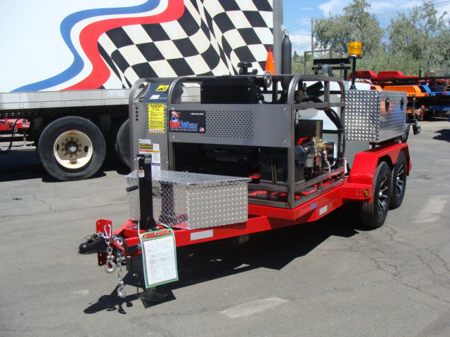 Cold Water Diesel Powered Trailer Jetter