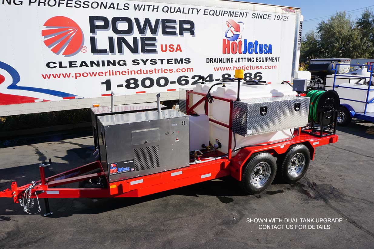 Cold Water 70HP Trailer Mounted Jetter