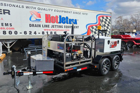 Cold Water Diesel Powered Trailer Jetter